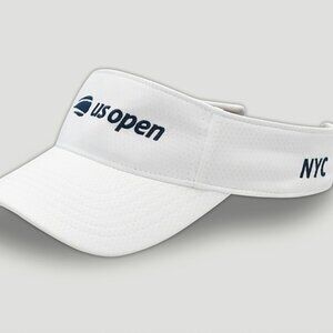 US Open Collection Undated Court Performance Visor - White - New without Tags